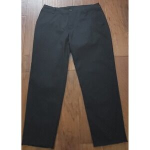 Civil Regime‎ Men's Black Logo Snake Print Streetwear Unhemmed Pants Sz 36x27